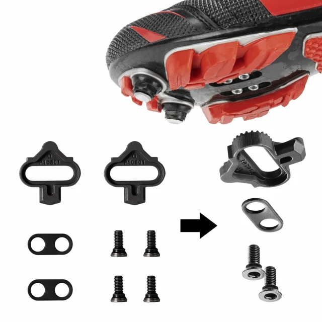 Педалі велосипедні Rockbros PD303 платформні Half-Lock Black (5907769390876)