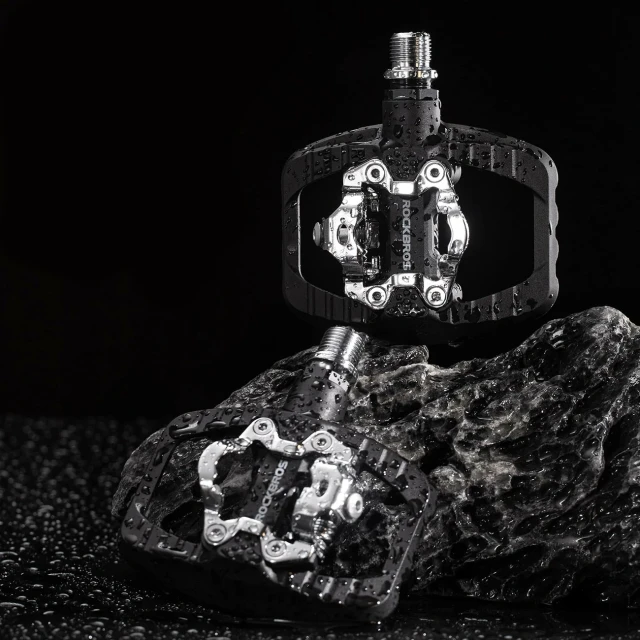 Педалі велосипедні Rockbros PD303 платформні Half-Lock Black (5907769390876)