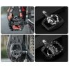 Педалі велосипедні Rockbros PD303 платформні Half-Lock Black (5907769390876)