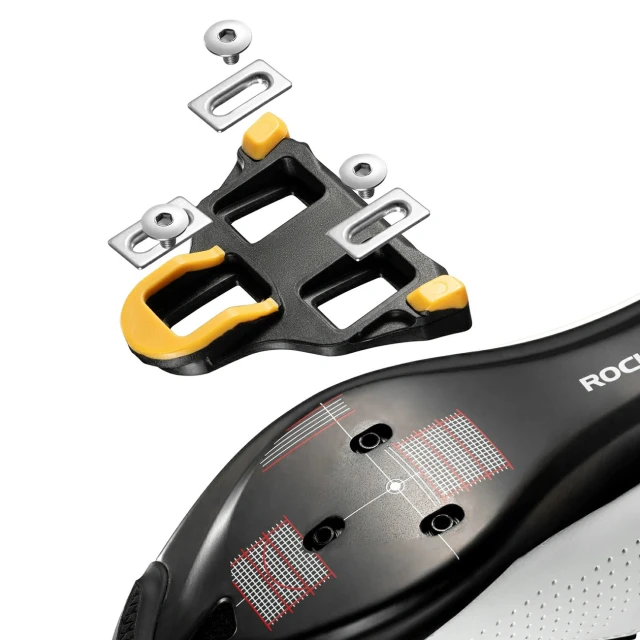 Блоки для педалей Rockbros RD9 SPD карбон/титан Black (5907769390890)
