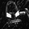 Блоки для педалей Rockbros RD9 SPD карбон/титан Black (5907769390890)