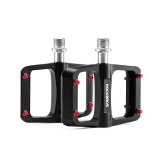 Педалі велосипедні Rockbros BP2603 платформені титаневі Black (5907769390906)