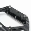 Педалі велосипедні Rockbros C700 платформені відбивні алюмінієві - Black