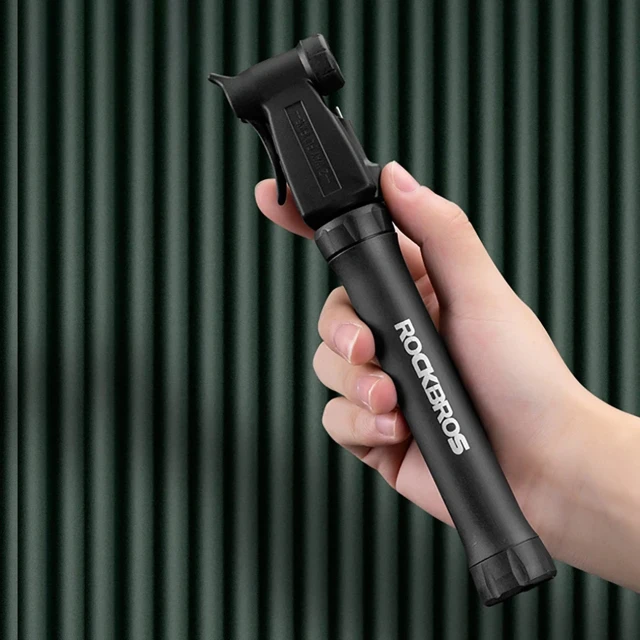 Мініпомпа велосипедна Rockbros TM-1701P 80 PSI Presta/Schrader (5907769390975)