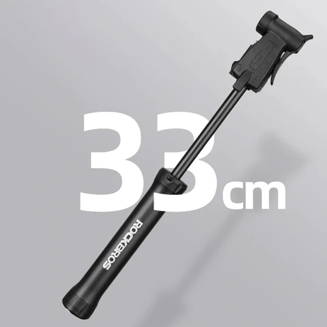 Мініпомпа велосипедна Rockbros TM-1701P 80 PSI Presta/Schrader (5907769390975)