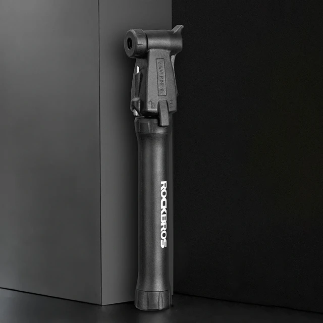 Мініпомпа велосипедна Rockbros TM-1701P 80 PSI Presta/Schrader (5907769390975)