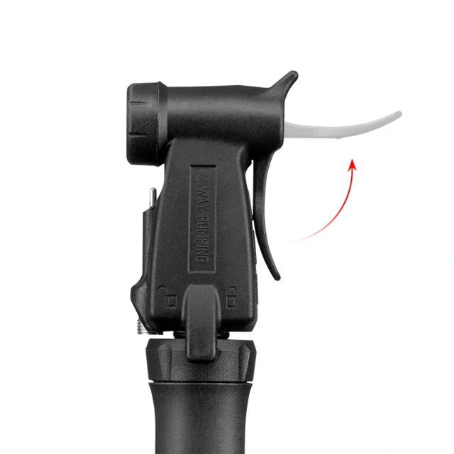 Мініпомпа велосипедна Rockbros TM-1701P 80 PSI Presta/Schrader (5907769390975)
