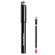 Насос велосипедный Rockbros SMART-B 150 PSI для вентилей Presta и Schrader Black (5907769390982)
