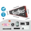 Сумка треугольная Rockbros G008 Flash Journey XL Red (5907769391262)