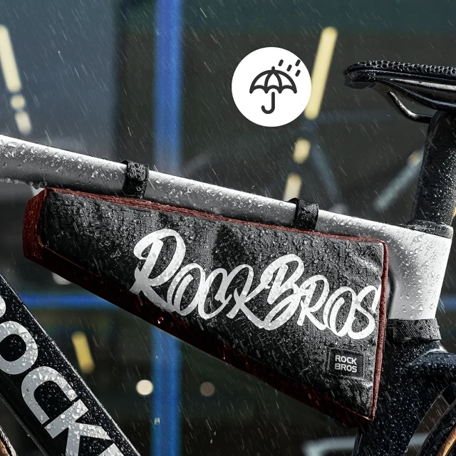 Сумка треугольная Rockbros G008 Flash Journey XL Red (5907769391262)
