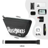 Сумка на кермо Rockbros G011 Flash Journey трапецієдальна Black (5907769391309)
