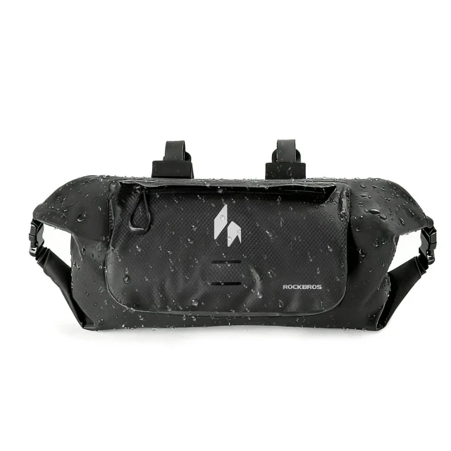 Сумка передня Rockbros AS-154 водонепроникна Black (5907769391378)