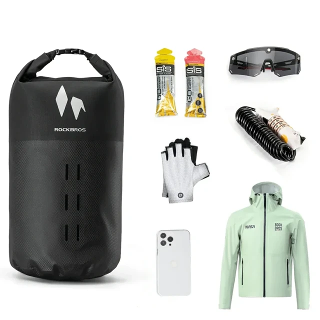 Сумка на вилку Rockbros AS-156 7L водостійка Black (5907769391385)