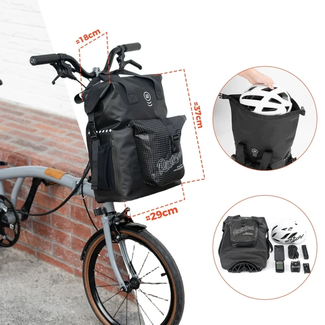 Сумка передня Rockbros AS-158 Brompton (5907769391392)