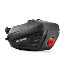 Сумка підсідельна Rockbros C59 жорстка 250 mAh Black