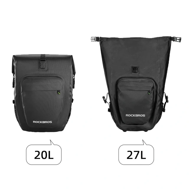 Сумка на багажник Rockbros AS-001 водонепроницаемая 27L Black (5907769391606)