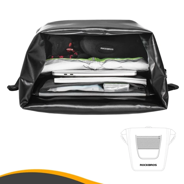 Сумка на багажник Rockbros AS-001 водонепроницаемая 27L Black (5907769391606)
