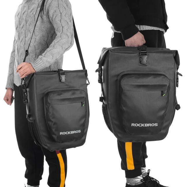 Сумка на багажник Rockbros AS-001 водонепроницаемая 27L Black (5907769391606)