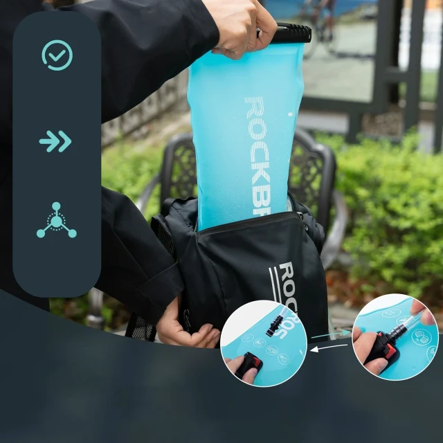 Бутилка спортивна Rockbros Water Bag (5907769391682)