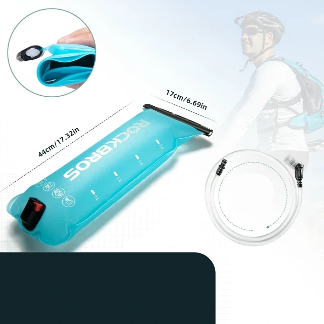 Бутилка спортивна Rockbros Water Bag (5907769391682)