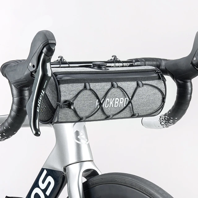 Сумка на кермо 1.5L Rockbros TL002 Road To Sky Gray (5907769391880)
