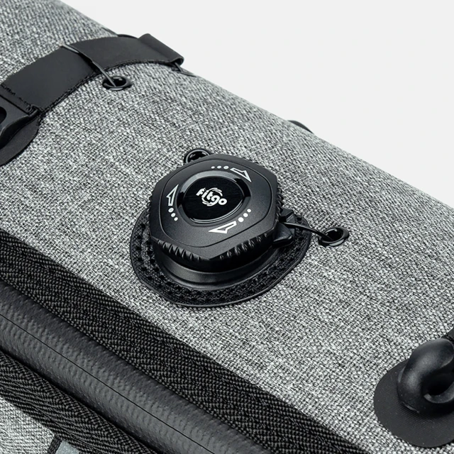 Сумка на кермо 1.5L Rockbros TL002 Road To Sky Gray (5907769391880)