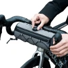 Сумка на кермо 1.5L Rockbros TL002 Road To Sky Gray (5907769391880)