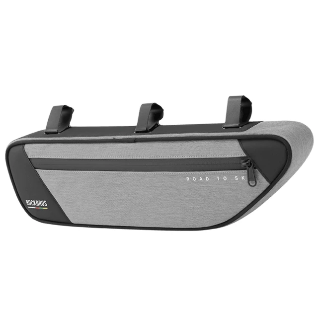 Сумка під раму 2L Rockbros TL003 ROAD TO SKY водостійка Grey (5907769391927)