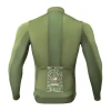 Куртка велосипедна Rockbros TLWT001 ROAD TO SKY вітрозахисна утеплена M Green