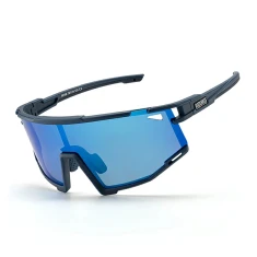 Окуляри велосипедні Rockbros SP258 ROAD TO SKY поляризаційні Blue (5907769393174)
