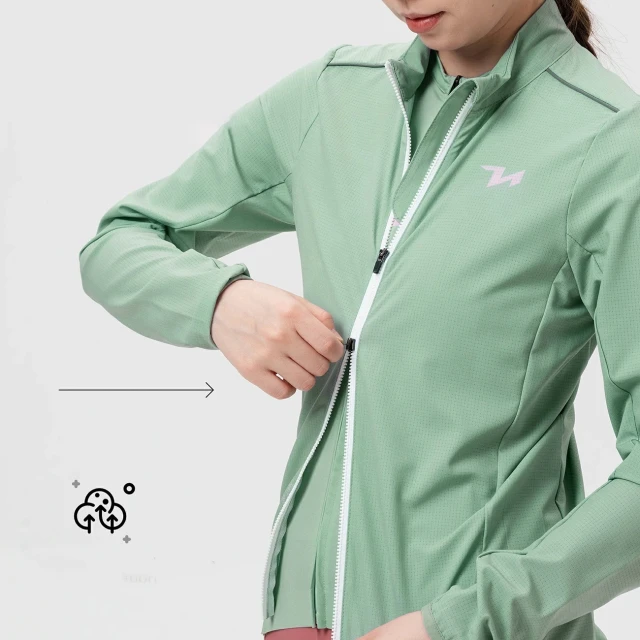 Велокуртка жіноча Rockbros YPW069 S Green