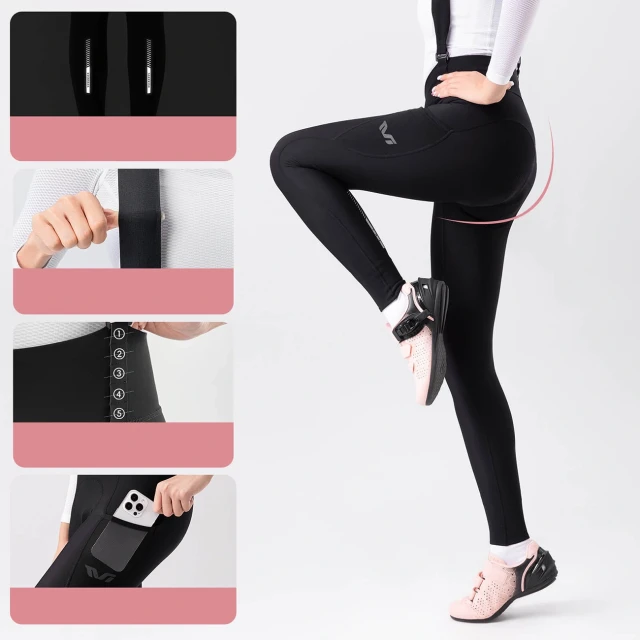 Велоштани жіночі Rockbros YDCK006 Black S (5907769393754)