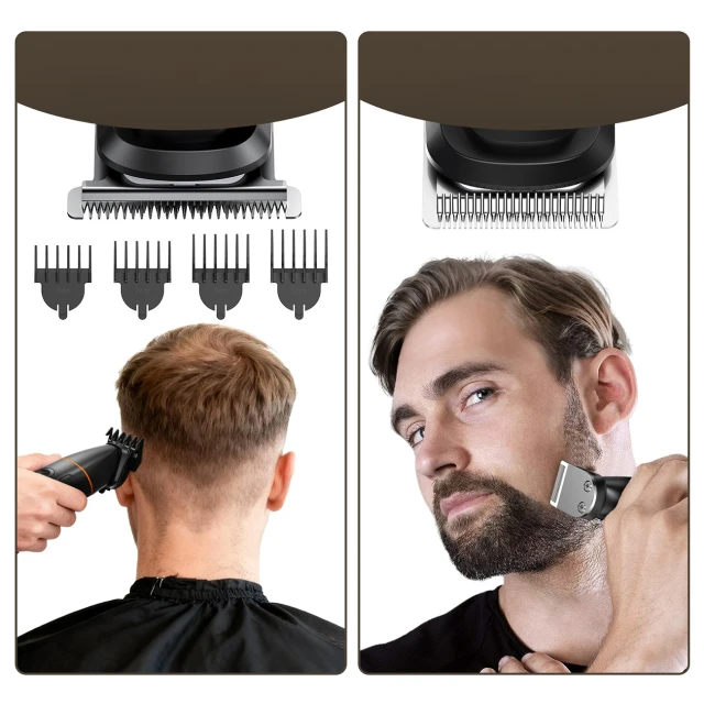 Тример MAXGROOM LK-892 багатофункціональний зі змінними насадками Black (5907769394263)