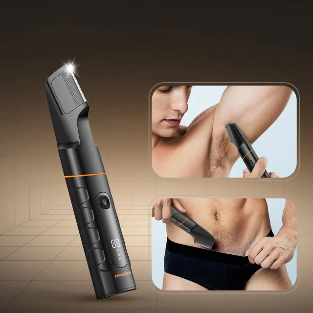 Тример MAXGROOM LK-892 багатофункціональний зі змінними насадками Black (5907769394263)