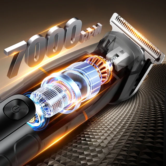 Тример MAXGROOM LK-892 багатофункціональний зі змінними насадками Black (5907769394263)