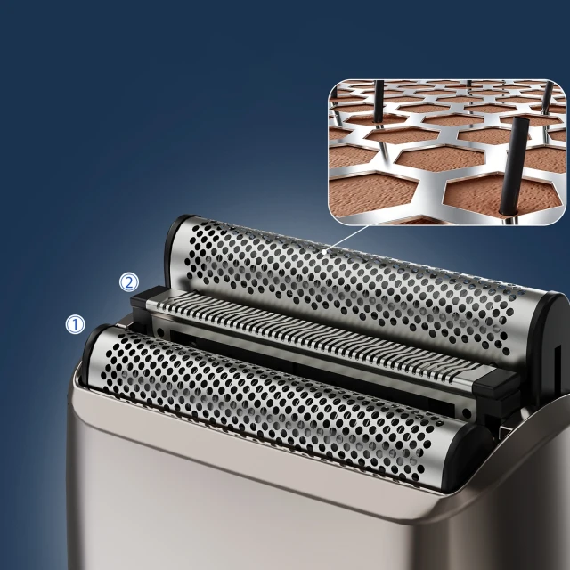 Електробритва MAXGROOM WF-2037D сітчаста IPX7 Silver (5907769394300)