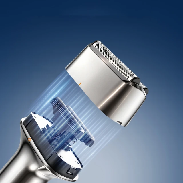 Електробритва MAXGROOM WF-2037D сітчаста IPX7 Silver (5907769394300)