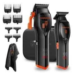 Машинка для стриження MAXGROOM WF-3908 багатофункціональна з триммером Black (5907769394317)