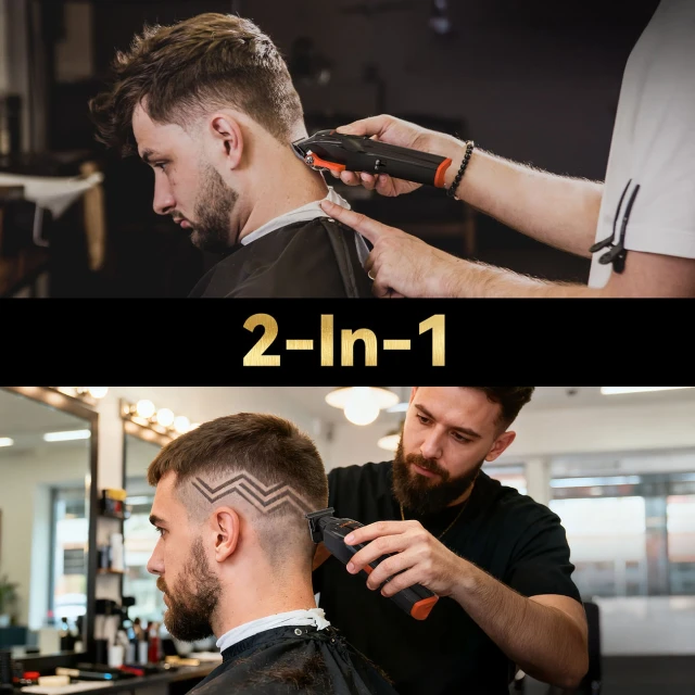 Машинка для стриження MAXGROOM WF-3908 багатофункціональна з триммером Black (5907769394317)