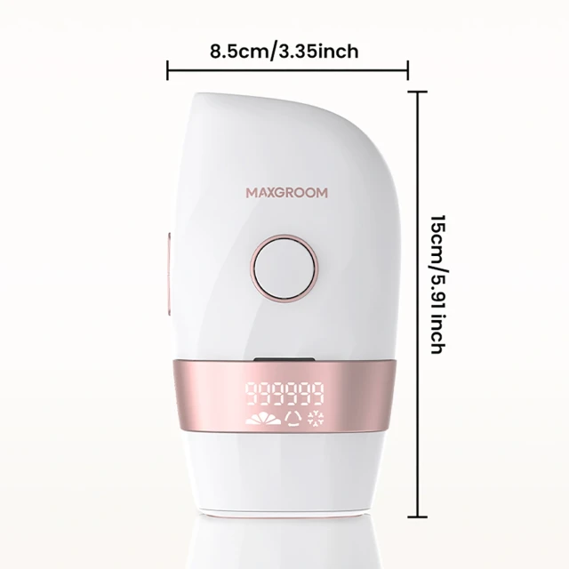 Епілятор IPL MAXGROOM JD-TM003 для видалення волосся White-Pink (5907769394362)