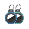Чохол Hurtel для AirTag з пружинною застібкою (2 pack) Black (5907769394379)