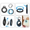 Чохол Hurtel для AirTag з пружинною застібкою (2 pack) Black (5907769394379)