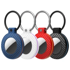 Чехол Hurtel для AirTag карбон (4 pack) Multicolor (5907769394386)