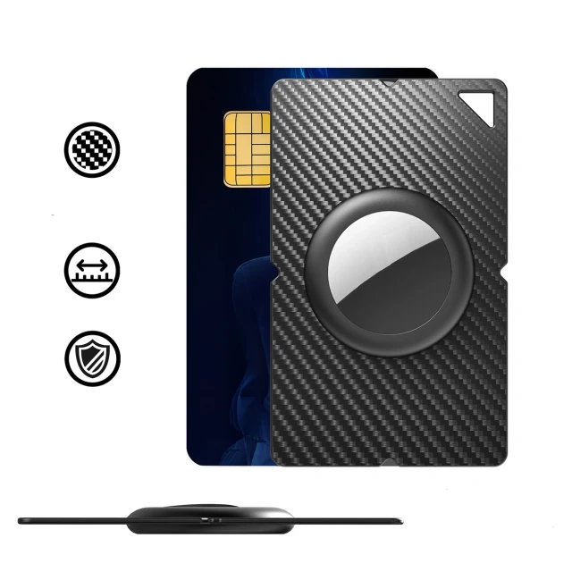 Чохол Hurtel для Apple AirTag Black (5907769394393)