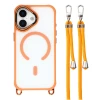 Чохол Hurtel з регульованим ремінцем crossbody для iPhone 17 Orange (5907769395321)