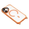 Чохол Hurtel з регульованим ремінцем crossbody для iPhone 17 Orange (5907769395321)