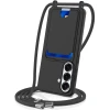 Чохол Hurtel Samsung Galaxy S26 TPU з тримачем карти та смичкою crossbody Black (5907769395383)