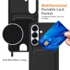 Чохол Hurtel Samsung Galaxy S26 TPU з тримачем карти та смичкою crossbody Black (5907769395383)