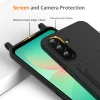 Чохол Hurtel TPU з картхолдером і ремінцем crossbody для Samsung Galaxy A57 Black (5907769395390)