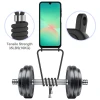 Чохол Hurtel TPU з картхолдером і ремінцем crossbody для Samsung Galaxy A57 Black (5907769395390)